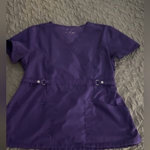Purple Scrub Set